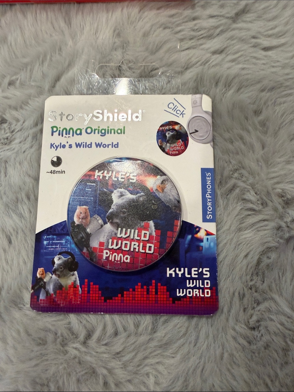 Pinna Original Kyle's Wild World Audio Pod - Blue/Red